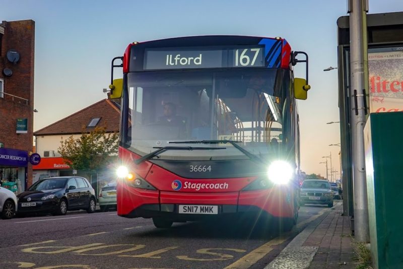An Ilford bus.