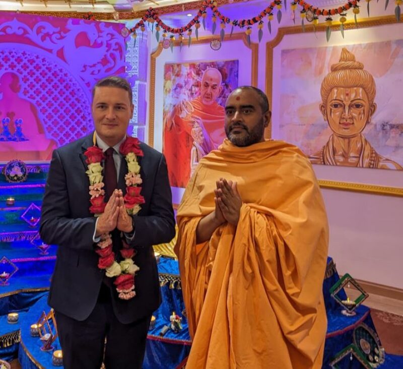 Diwali festivities in Chigwell
